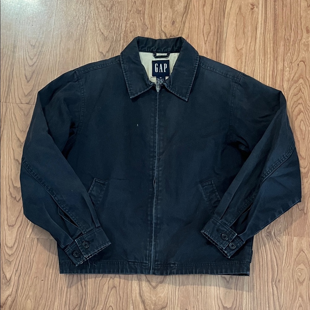 Vintage GAP work zip up work Jacket size XS 21” pit to pit